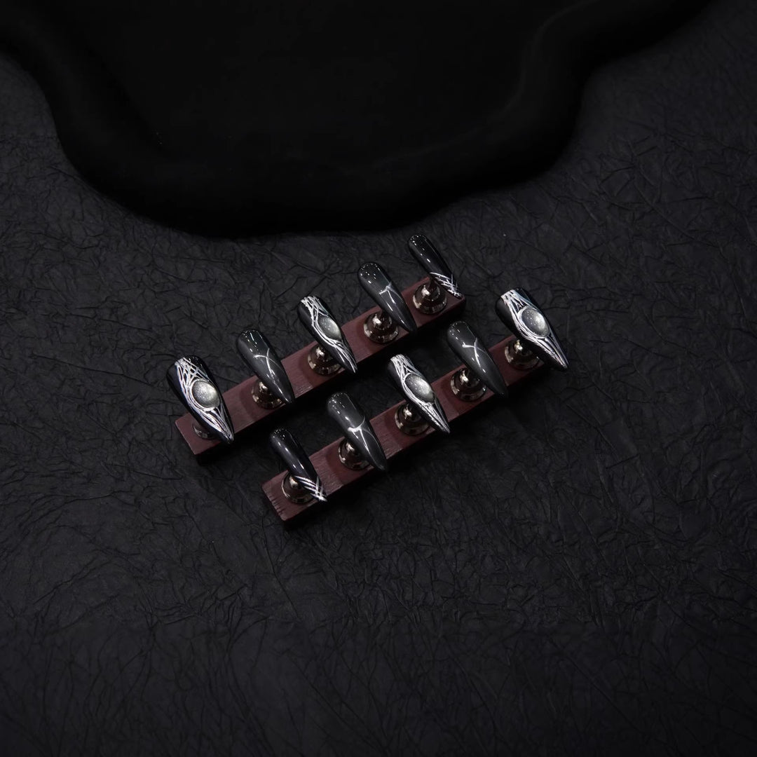 Artistic Stiletto Nail Enhancements