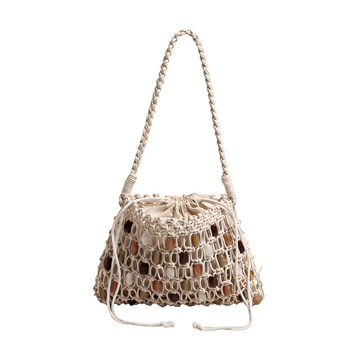 Bohemian Beaded Drawstring