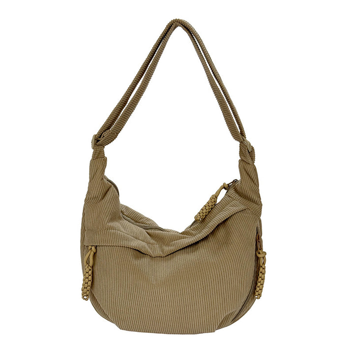 Shoulder bag with artistic fan design Stornfield