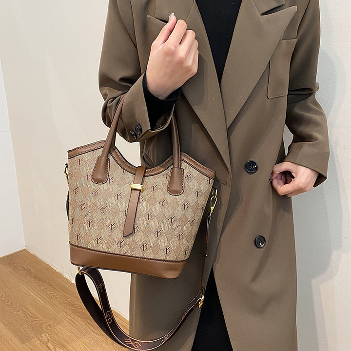 Designer Monogram Tote Handbag