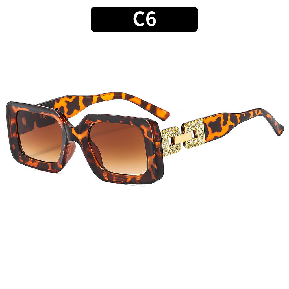 Statement Square Frame Sunglasses