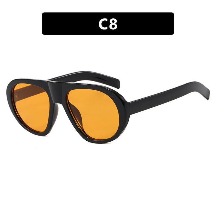 Women striking sunglasses with futuristic frame and sturdy design Stornfield