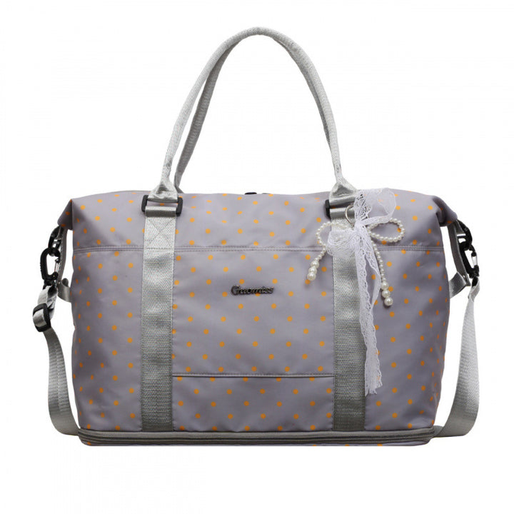 Chic Polka Dot Weekend Duffel Bag Stornfield