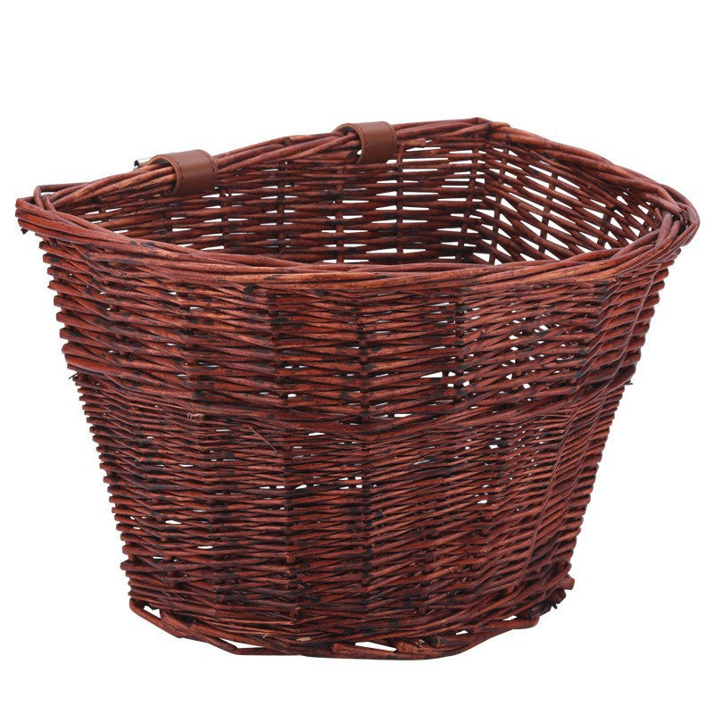 Women braided bicycle basket Stornfield