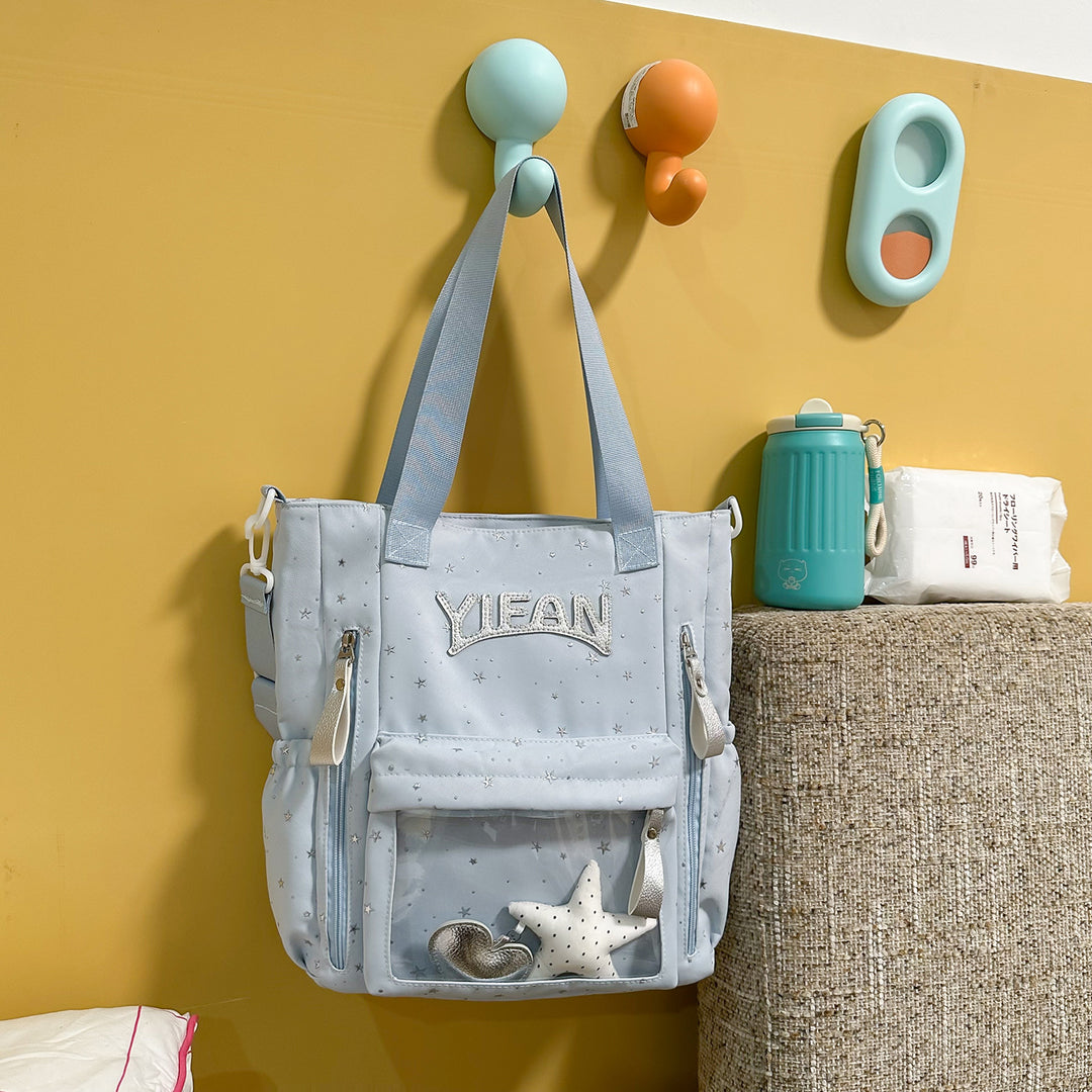 Lightweight Multi-Pocket Casual Tote Bag Stornfield