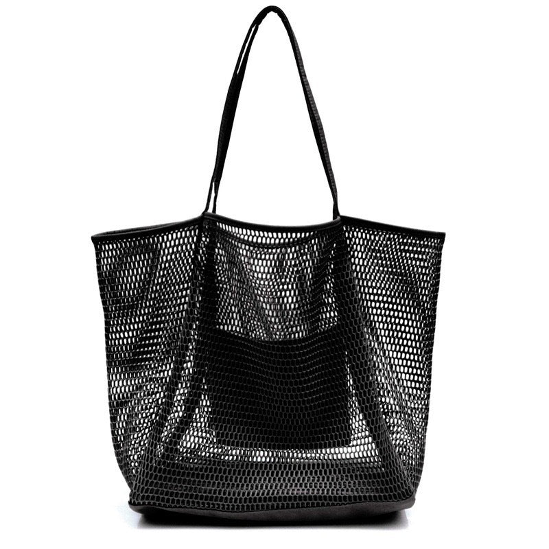 Spacious mesh beach bag Stornfield