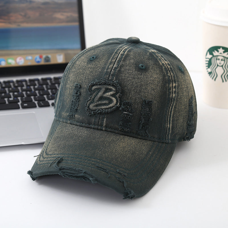 Unisex Distressed Vintage Baseball Hat Stornfield