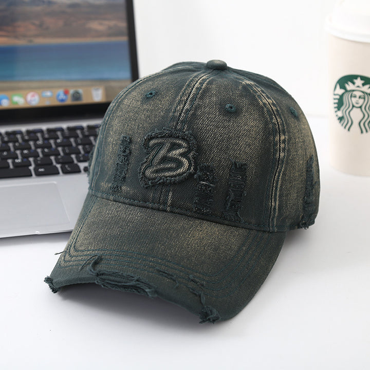 Unisex Distressed Vintage Baseball Hat Stornfield