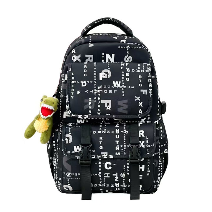Graphic Print Large Capacity Backpack Stornfield