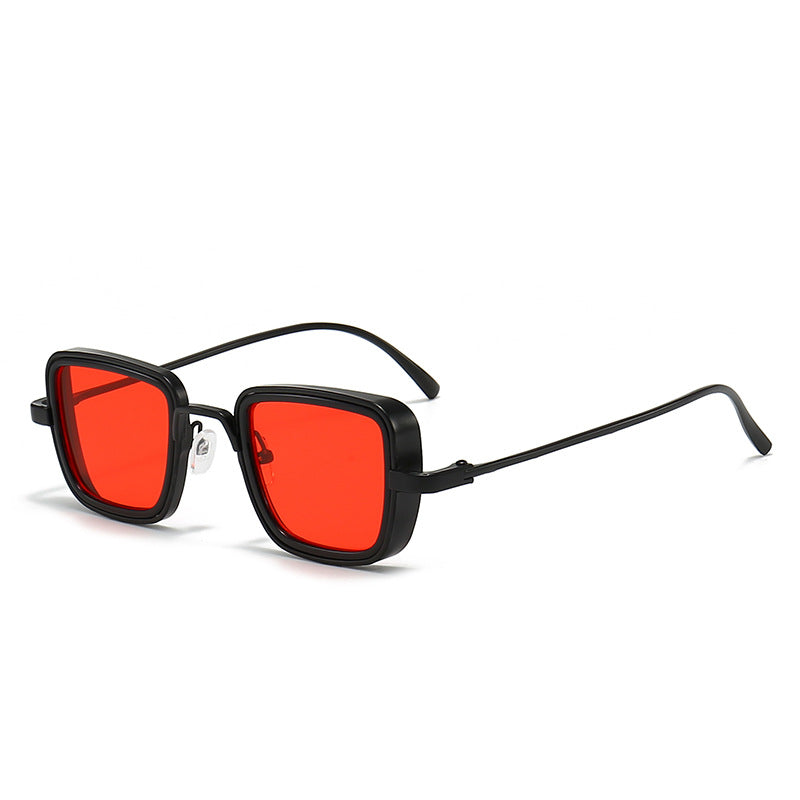 Women's stylish square sunglasses with elegant metal frame Stornfield