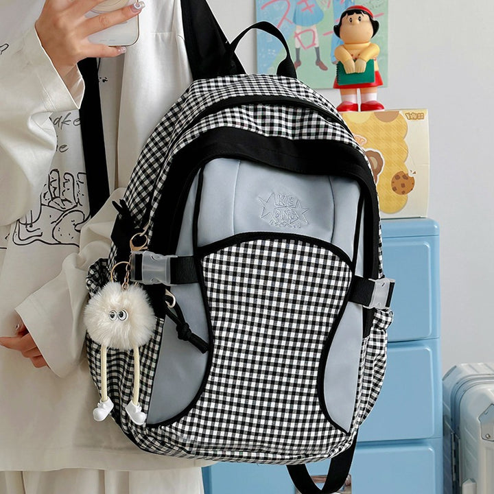 Stylish Striped Backpack