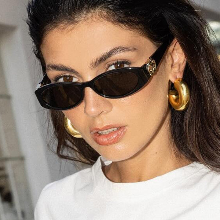Women's fashionable cat-eye sunglasses with protective UV filter and luxurious accents Stornfield