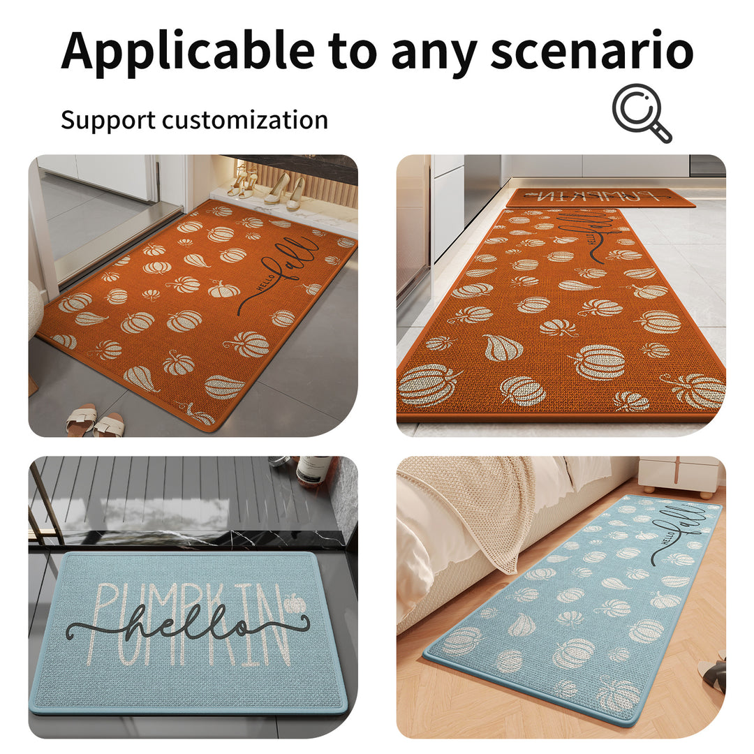 Decorative Plush Bath Mat