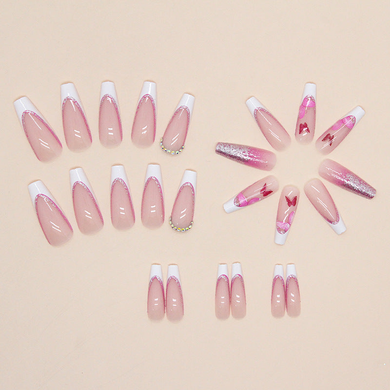 Decorative Butterfly Nail Art Extensions Stornfield