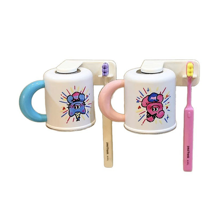 Wall cup holder with cute character design Stornfield