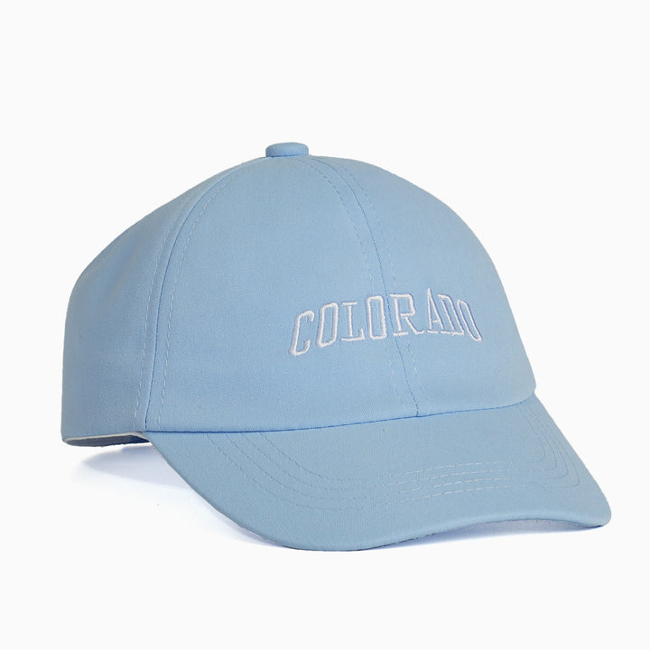 Ladies sporty cotton cap with front embroidery Stornfield