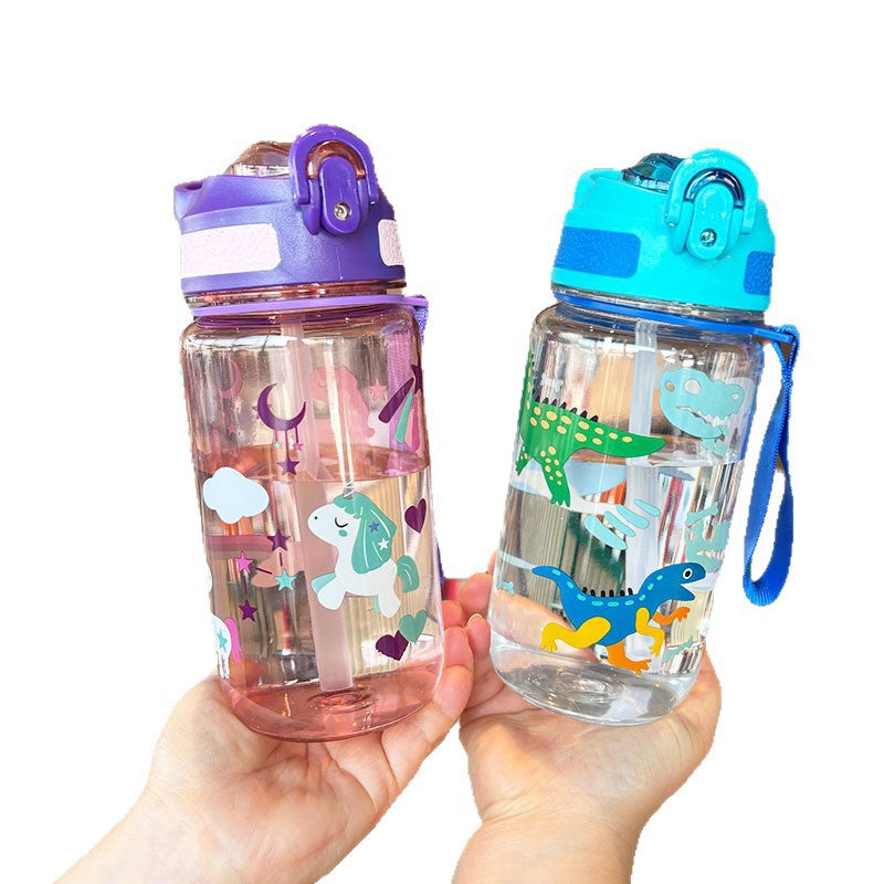 Women's Child-Friendly Drinking Bottle with Dinosaur Design Stornfield