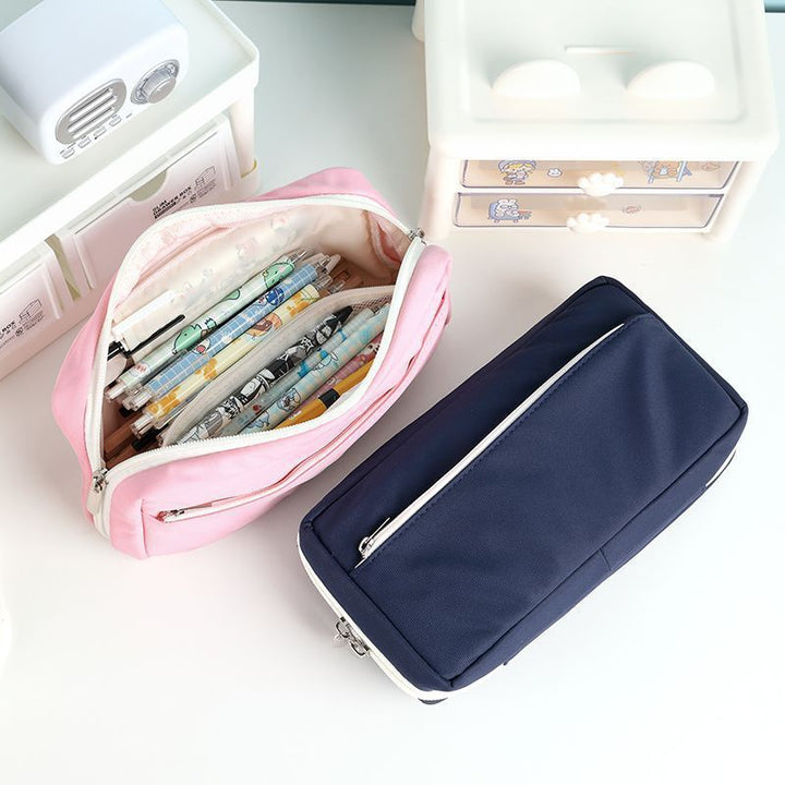 Compact Zippered Storage Pouch