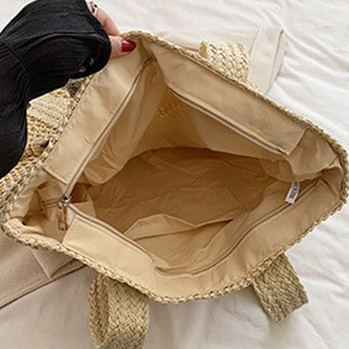 Handmade Beach Bag Made of High-Quality Natural Material Stornfield