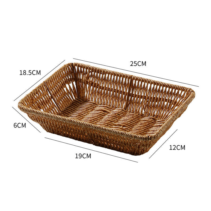 Handcrafted Woven Bread Basket Stornfield