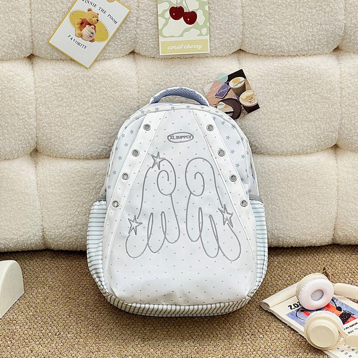 Playful Graphic Print Backpack Stornfield