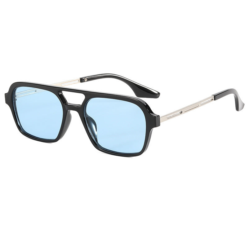 Bold Rectangle Frame Sunglasses Stornfield