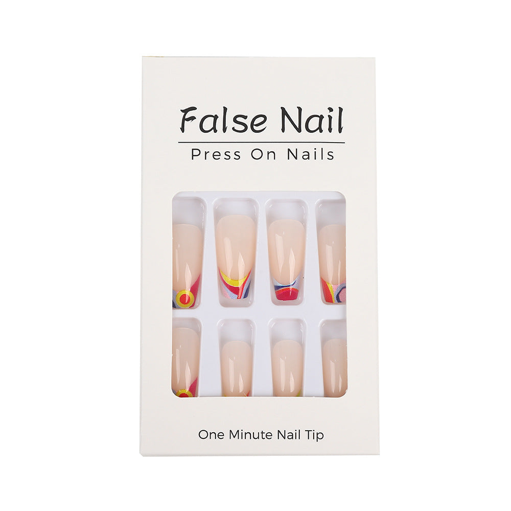 Creative and colorful nail art Stornfield