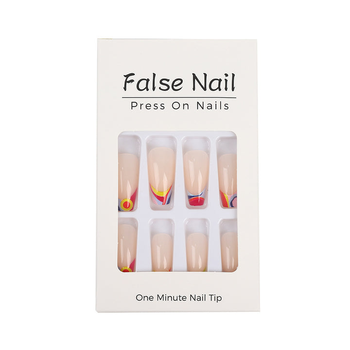 Creative and colorful nail art Stornfield