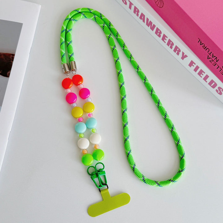 Phone chain with colorful beads Stornfield