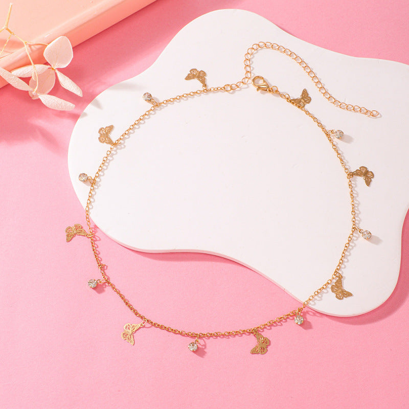 Butterfly Charm Anklet Stornfield