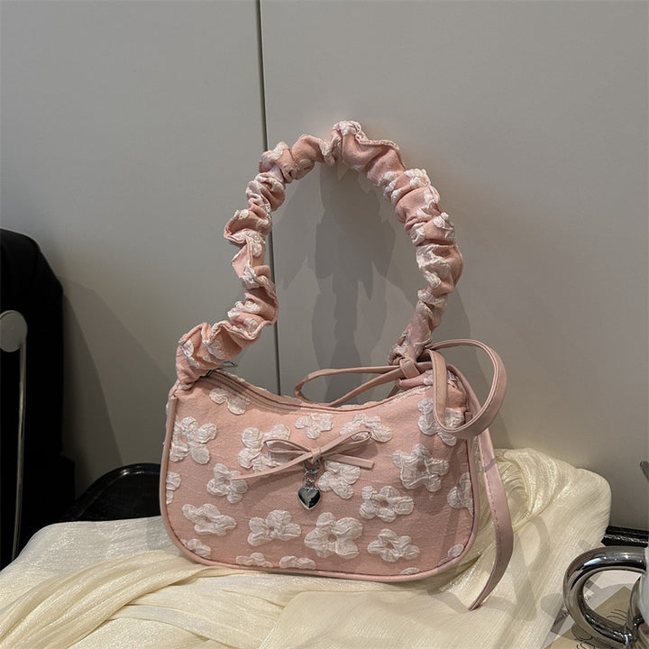 Elegant Floral Embellished Shoulder Bag Stornfield