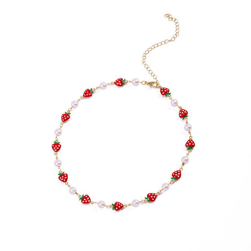 Strawberry Charm Necklace Stornfield