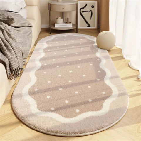 Playful Plush Patterned Area Rug