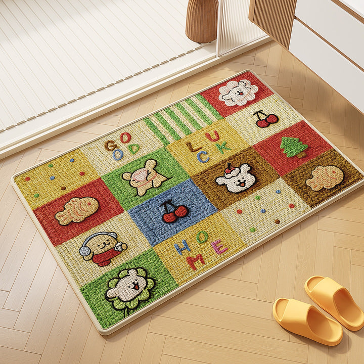 Playful Themed Welcome Mat