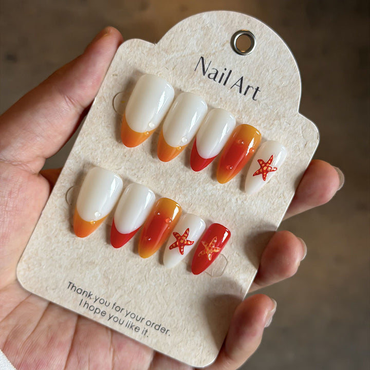 Coastal Breeze Press-On Nail Collection Stornfield