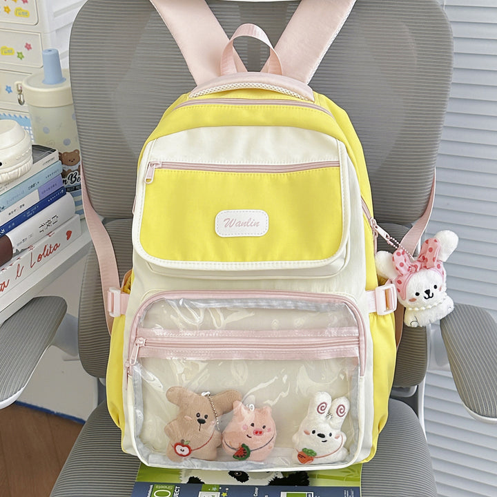 Multi-Pocket Transparent Backpack Stornfield