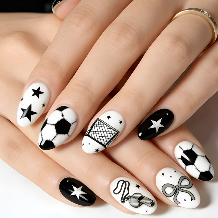 Sporty Animated Nail Art Stornfield