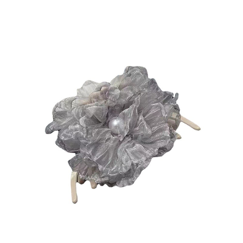 Floral Chiffon Hair Claw Clip Stornfield