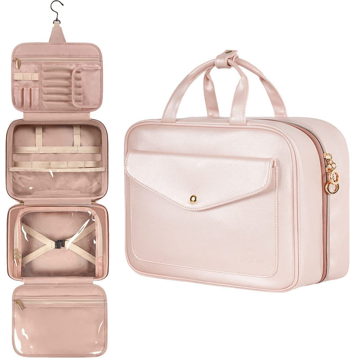 Cosmetic organizer bag with removable compartments Stornfield