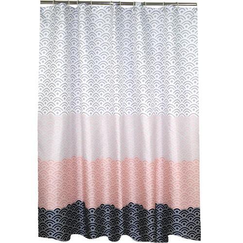 Modern Abstract Printed Shower Curtain Stornfield