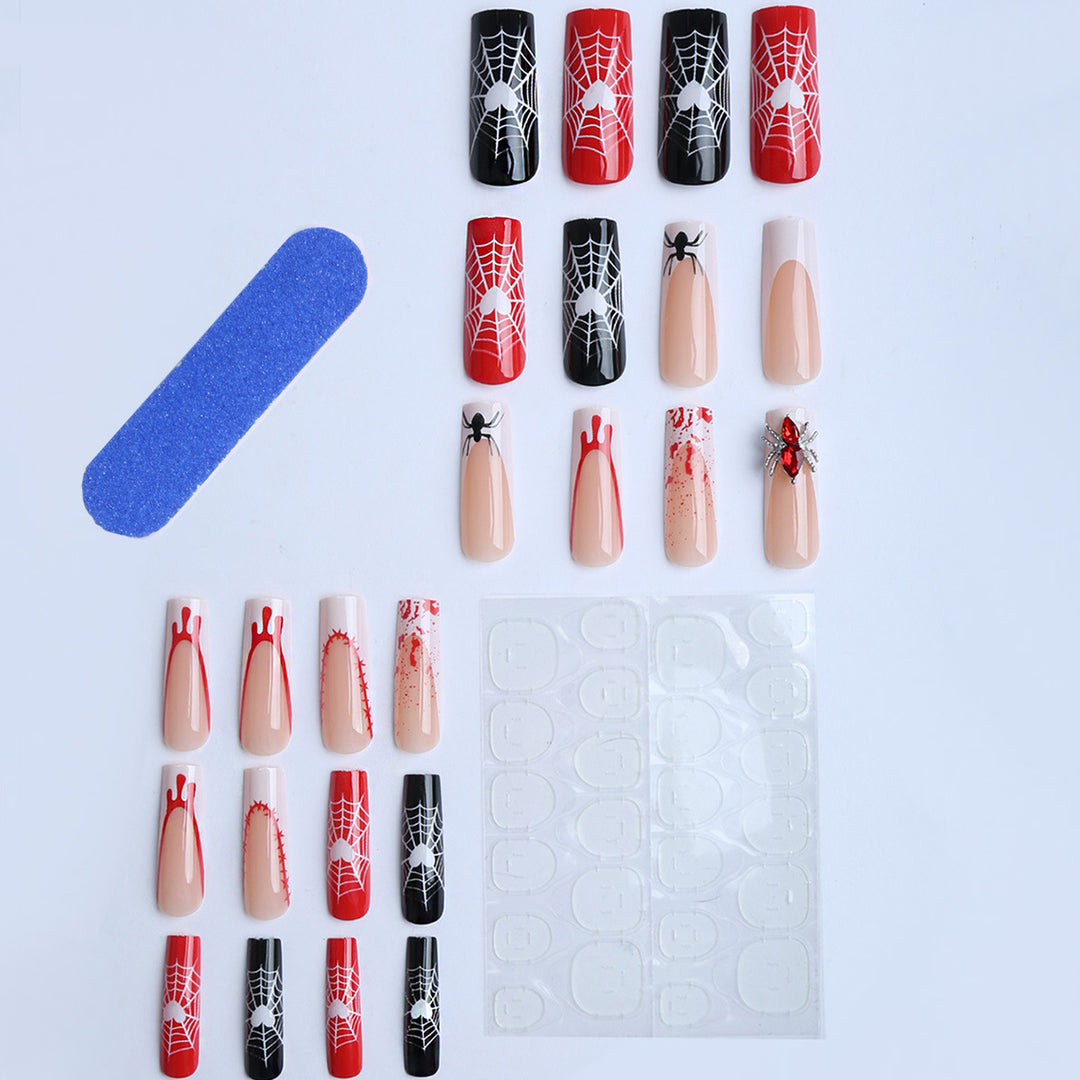 Creative Halloween-themed nail art Stornfield