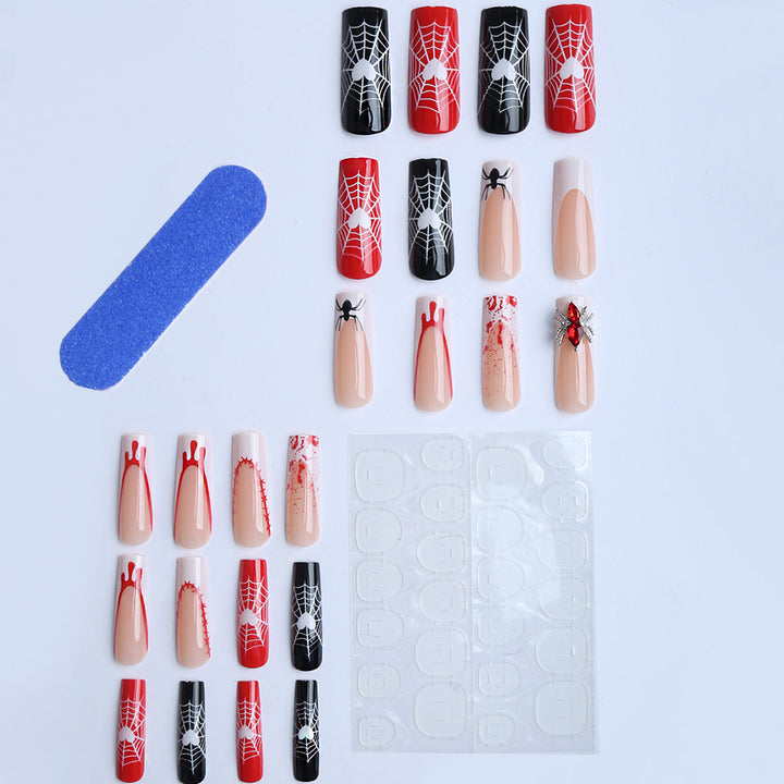 Creative Halloween-themed nail art Stornfield