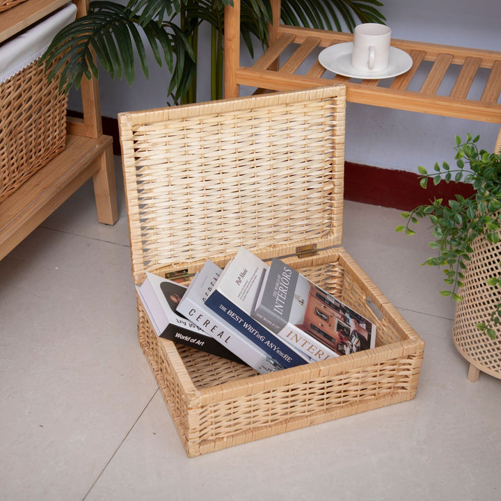 Elegant Handwoven Storage Box Stornfield