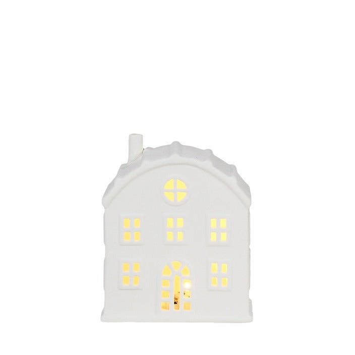 Decorative Ceramic House Candle Holder Stornfeild