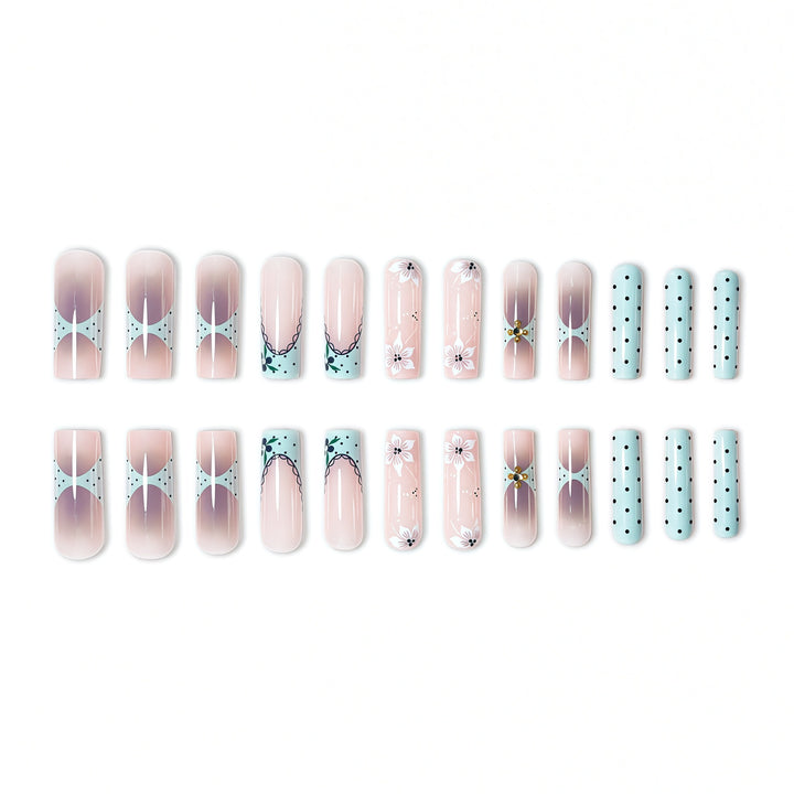 Artistic Floral Nail Design Stornfield