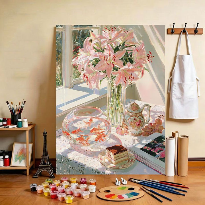 Artistic Floral Still Life Painting Kit Stornfield