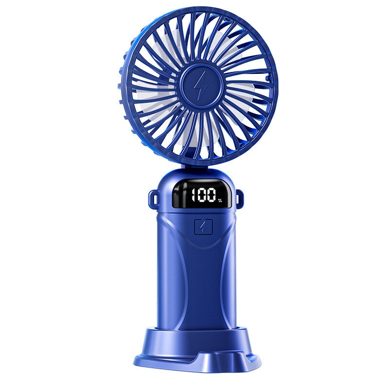 Women's Hand Fan with Digital Battery Indicator Stornfield