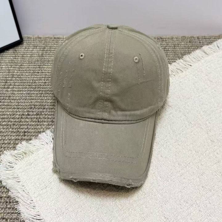 Women's Distressed Casual Twill Baseball Cap Stornfield