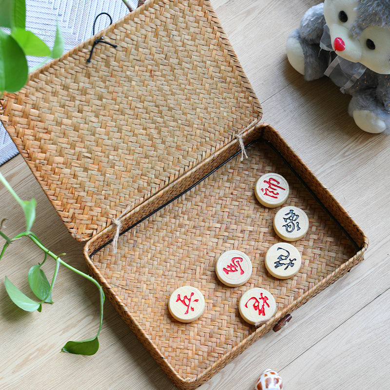 Unisex Handwoven Storage Box with Lid Stornfield
