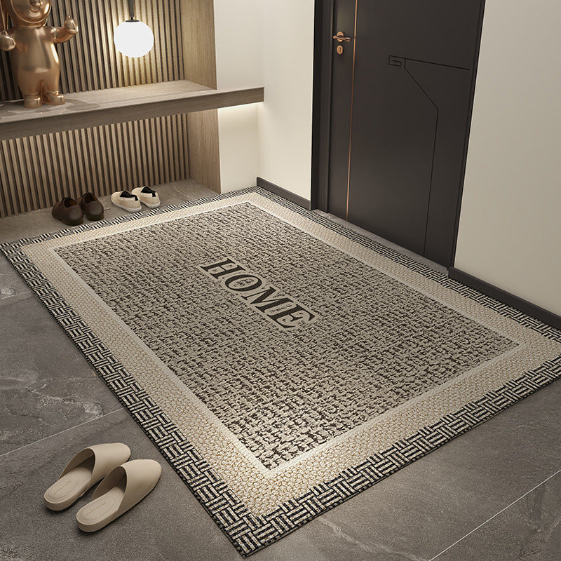 Woven Natural Fiber Welcome Mat